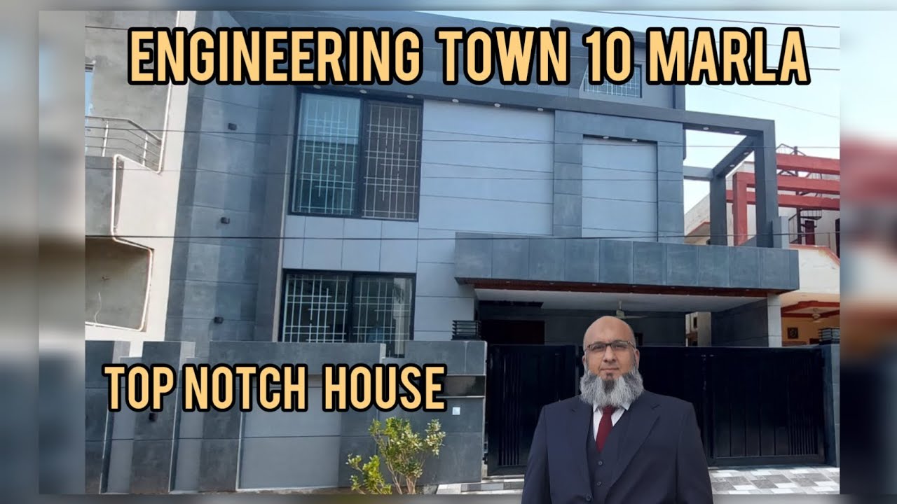 10 Marla Top Notch House Engineering Town Lahore 