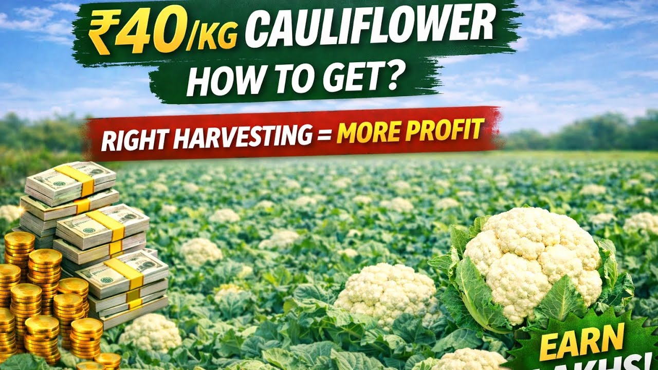 ₹40 Per Kg Gobhi Reality Check | Farming Business Idea ਗੋਭੀ ਦੀ ਕਟਾਈ 