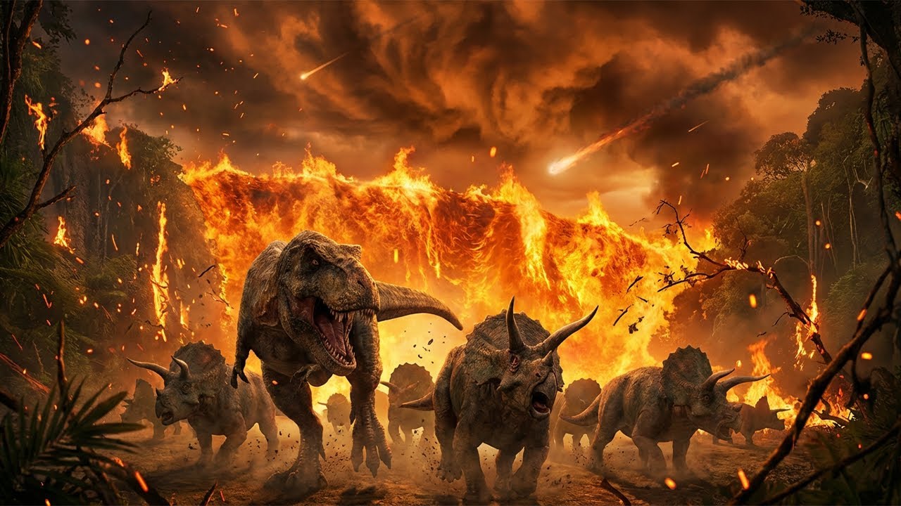 THE GLOBAL FIRESTORM The Final Day of Dinosaurs (Full Movie).