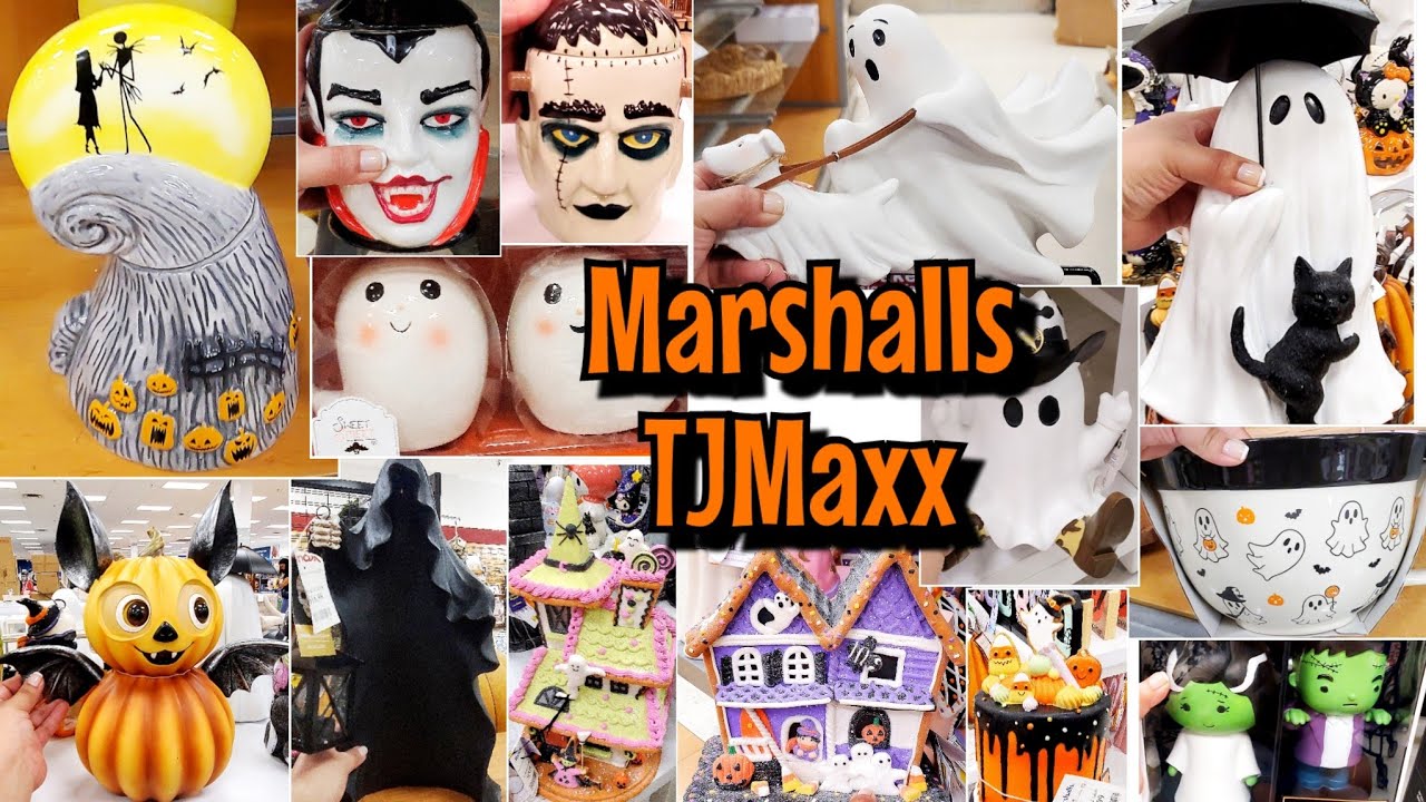 🍁👻NEW TJ MAXX MARSHALLS SHOP WITH ME! HALLOWEEN 2025 CODE ORANGE 🎃