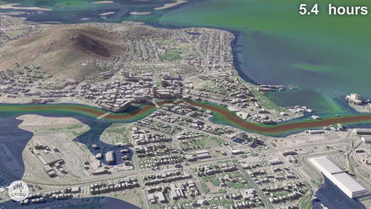 Townsville Storm Surge Simulation