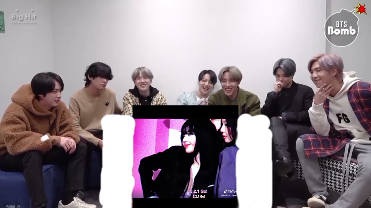 bts reaction bp tiktok