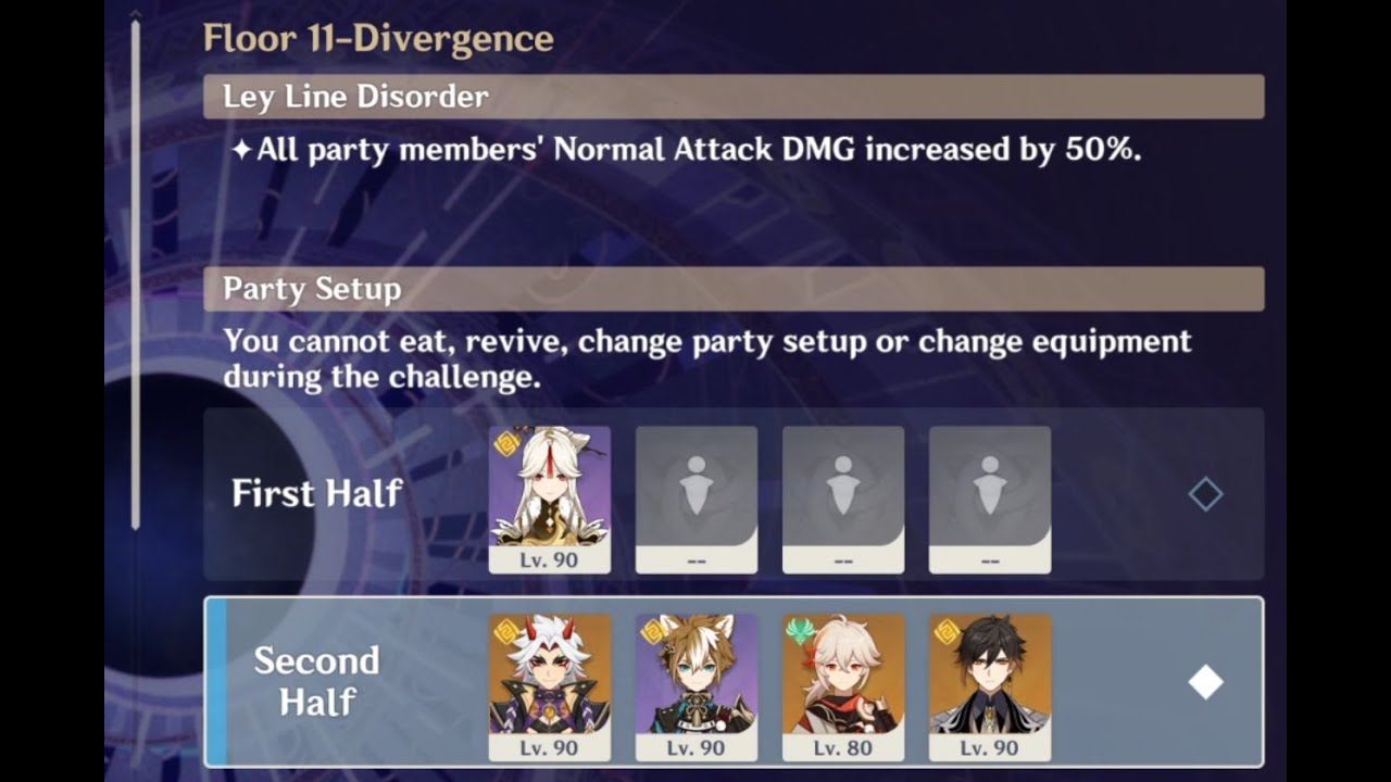 Level 90 Triple Crowned C6 Ningguang Solo The New Spiral Abyss Floor 11 - Genshin Impact