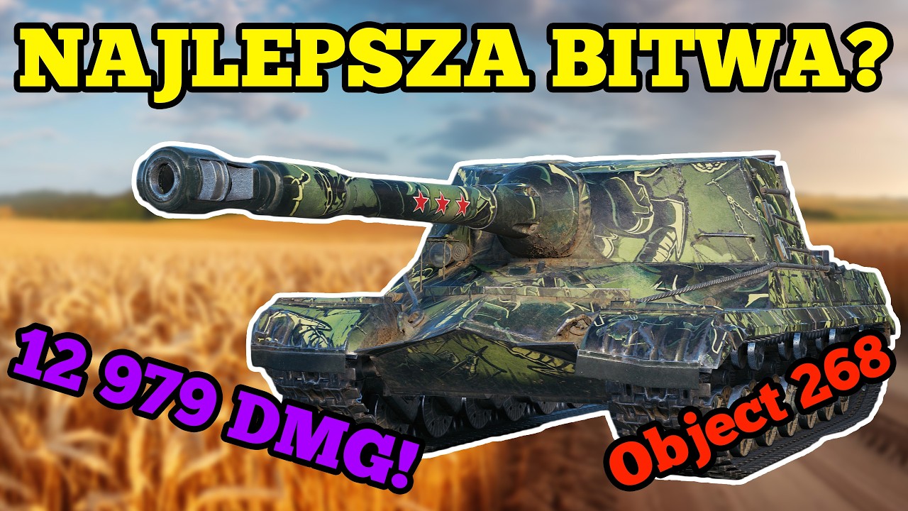 Rozwalił system! Mistrzowska bitwa z wyciągiem na 5 graczy! - Object 268