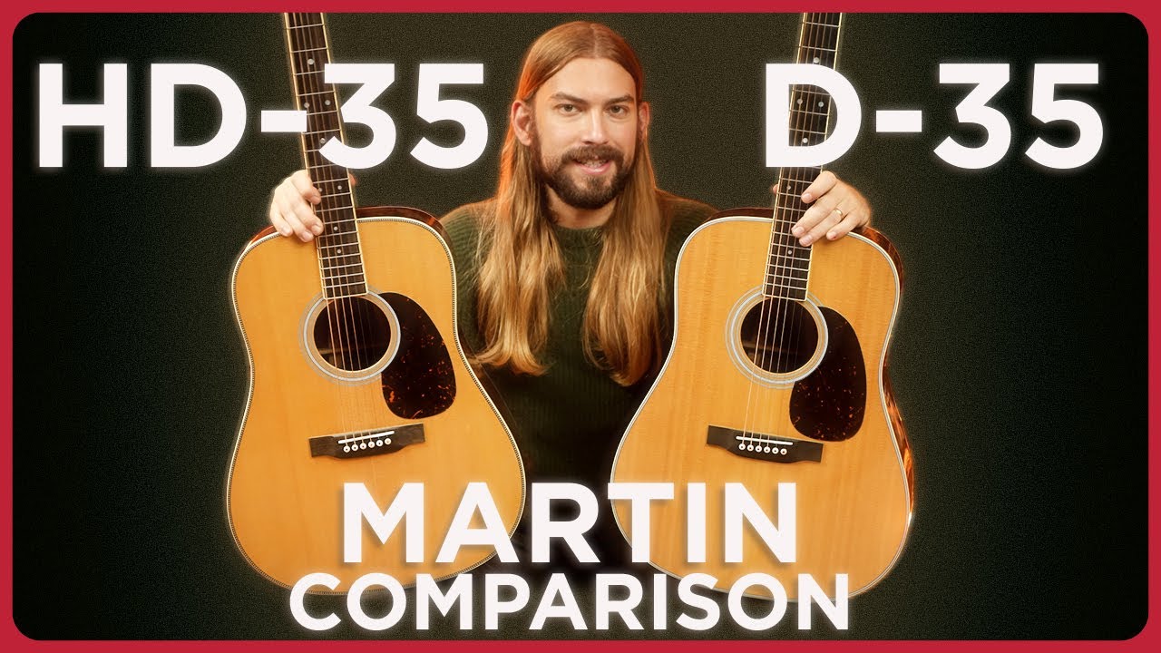 Martin's 2025 D-35 vs. HD-35: Which Reigns Supreme?