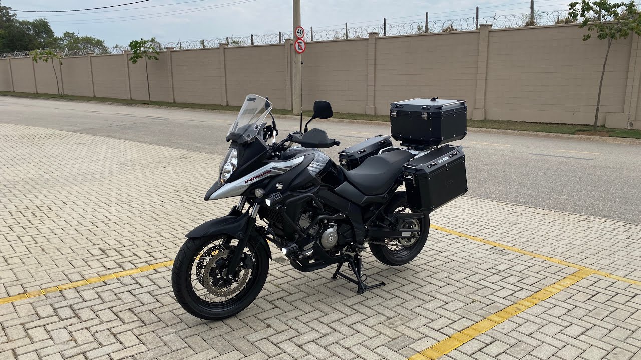 V-STROM 650 XT 2018/2019 COM OS ACESSÓRIOS