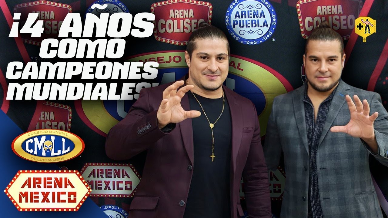Los Hermanos Chávez: ¡25 defensas y 4 años como Campeones Mundiales de Parejas CMLL!