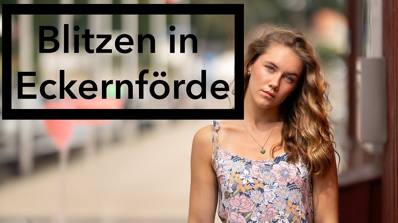 Outdoorshooting mit Blitz in Eckernförde.