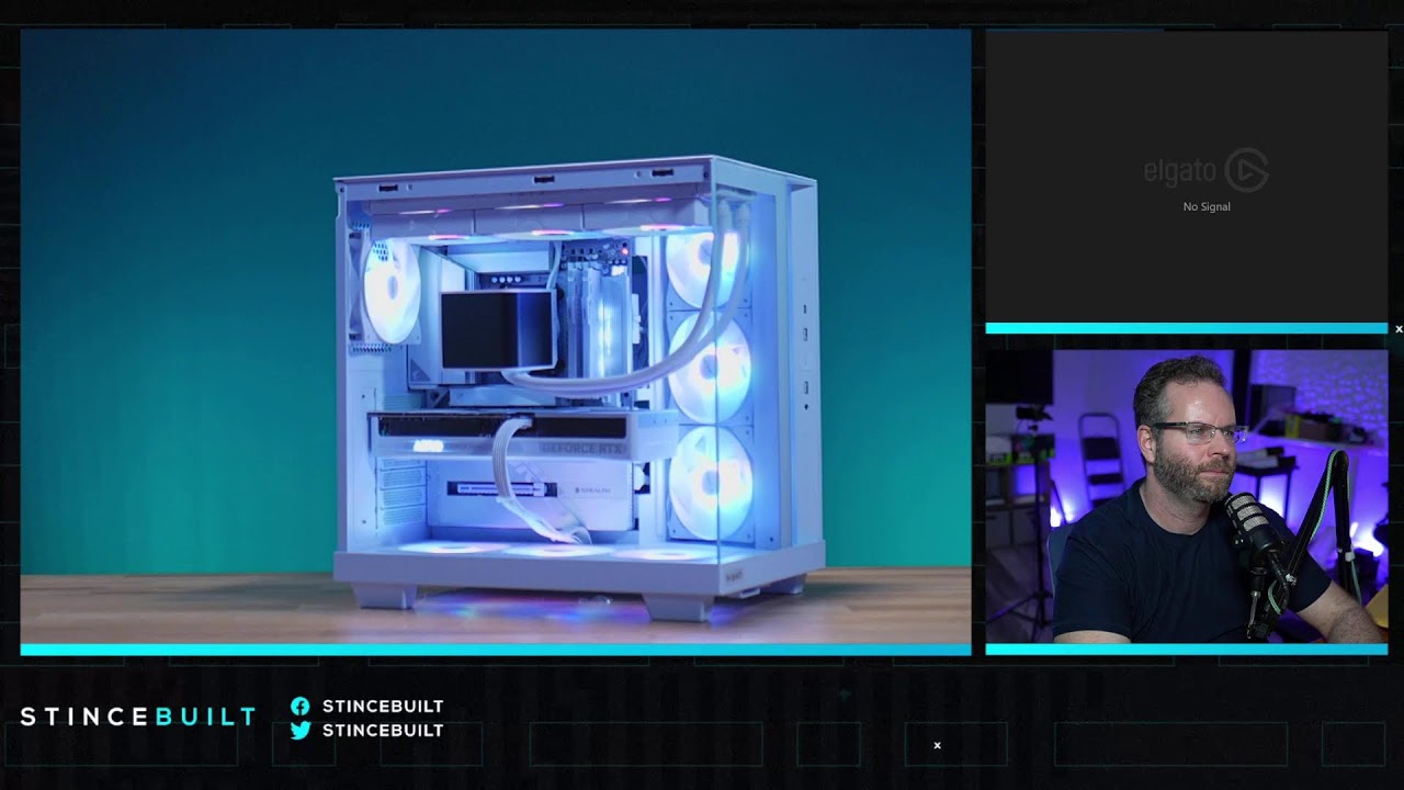 RTX 5080 AERO + Ryzen 7 9800X3D Whiteout Build! ❄️ | INSANE Gaming PC Build LIVE