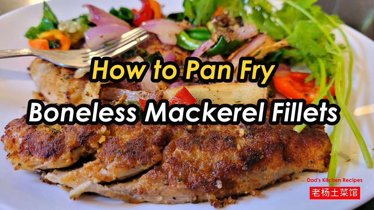 Venice Pier Night Fishing | How to Pan Fry Boneless Pacific Mackerel Fillets (威尼斯海滩夜钓/油煎去骨鲭鱼排)