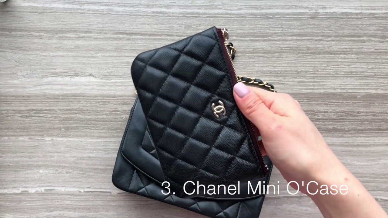 What fits in a small vintage Chanel Diana?
