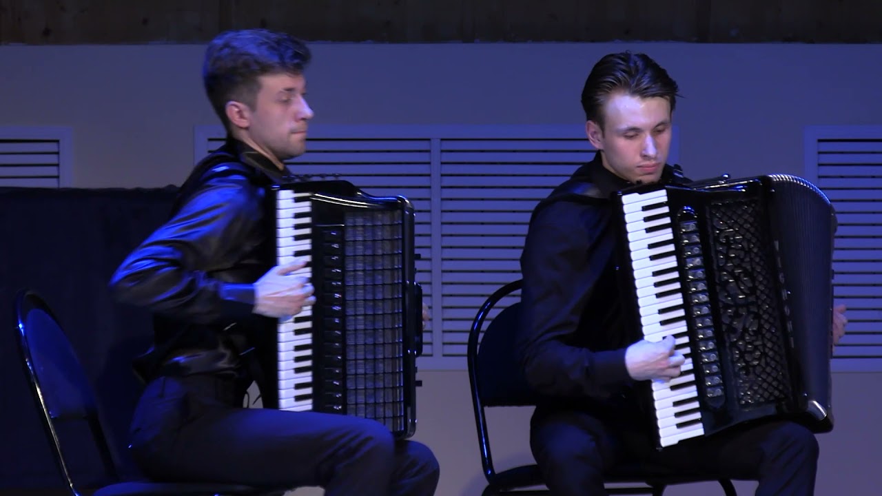 R.Galliano - Tango pour Claude. Трио аккордеонистов Б.Арон, А.Нестеров, В.Федотов