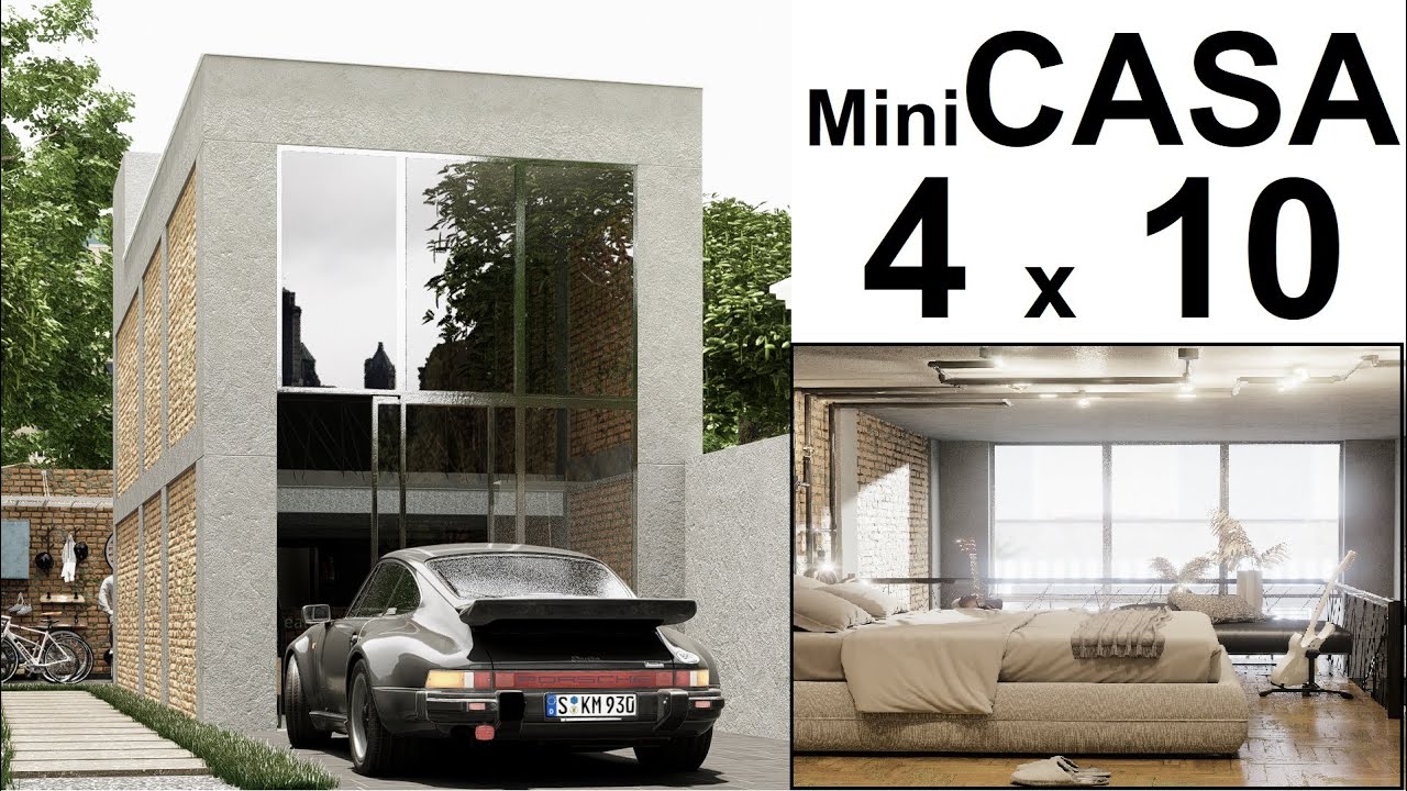 NEBOL'SHOY DOM 4 kh 10 METROV V PROMYSHLENNOM STILE LOFT