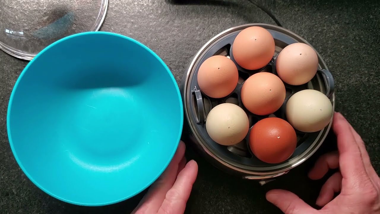 Тестовая яйцеварка Elite Gourmet Easy Egg Cooker