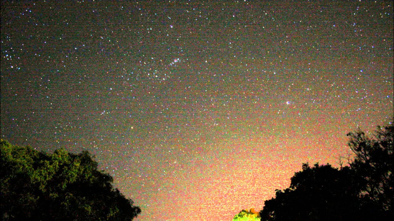 Constellation Orion Rising - Busselton - 18/12/2011 (Processed still images into video)