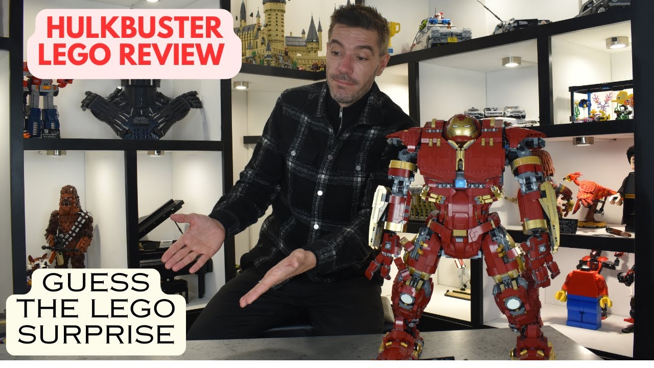 MARVEL HULKBUSTER LEGO REVIEW WITH SURPRISE GUEST !!!! 