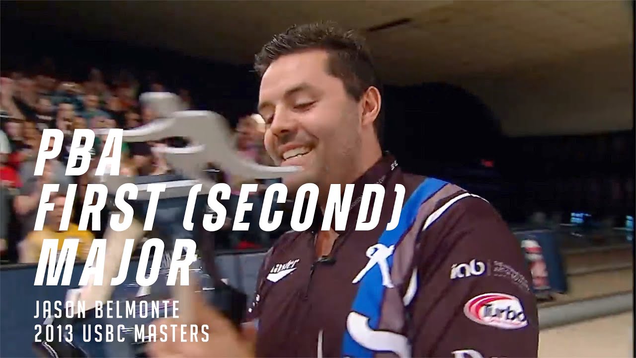 Jason Belmonte's First (Second) Major | 2013 USBC Masters | Full Match vs. Wes Malott