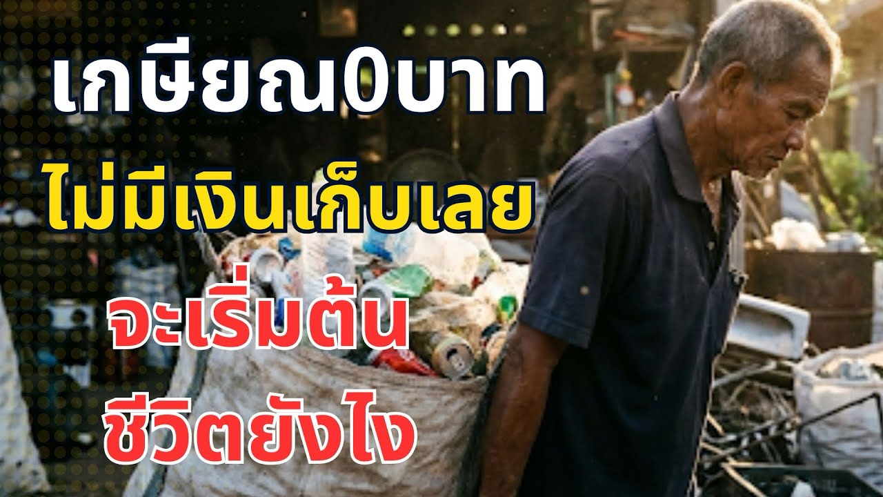 "เกษียณศูนย์บาท: ไม่มีเงินเก็บเลย จะเริ่มต้นชีวิตวันแรกของการเกษียณยังไง?