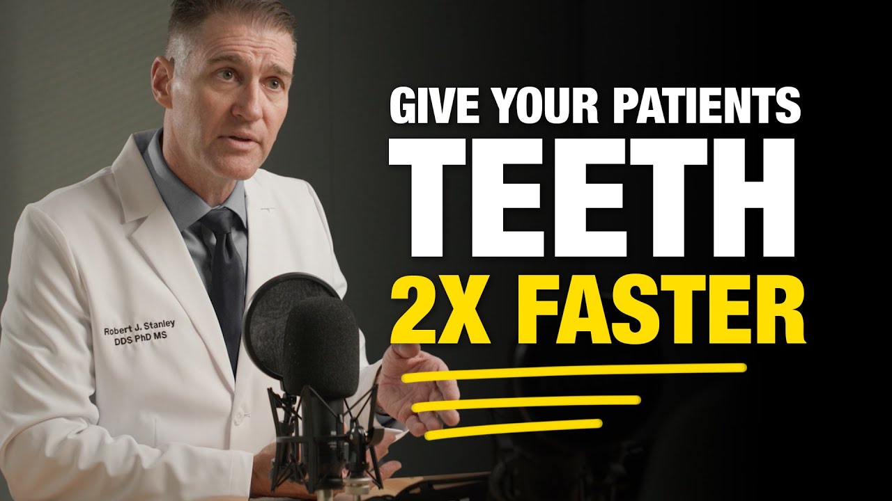 Placing implants like this is TWICE AS FAST for the patient