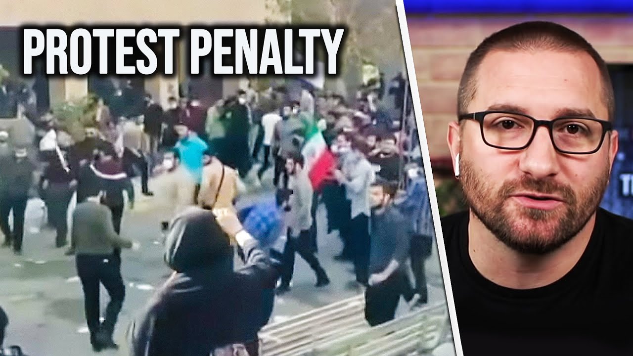 Iran Government Unleashes On Public With Protester DEATH Penalty