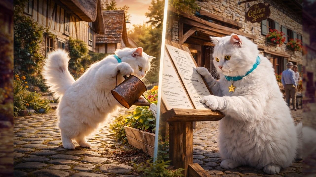 Mama Cat Finally Went Back… 🌾🚗 | AI Cat Story
