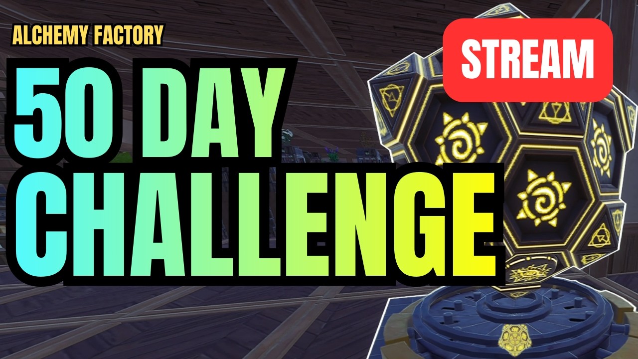 Alchemy Factory - 50 day game complete achievement challenge continues