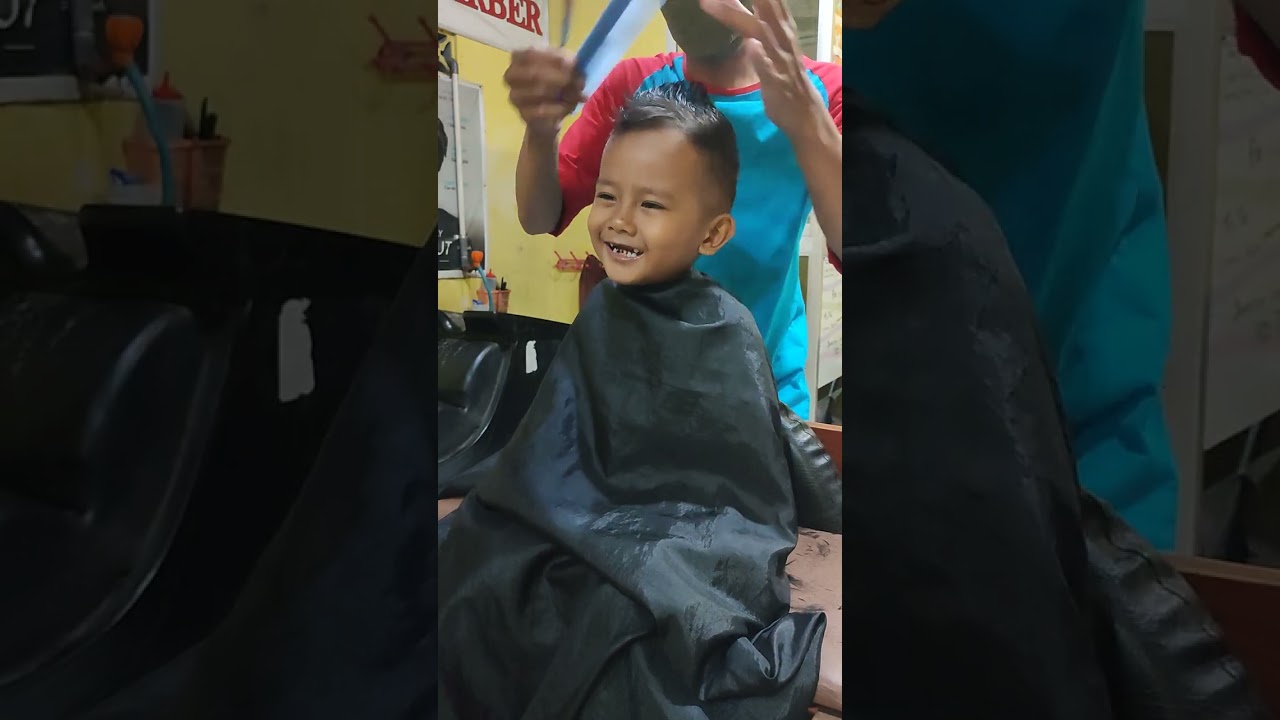 Tutorial cukur rambut anak