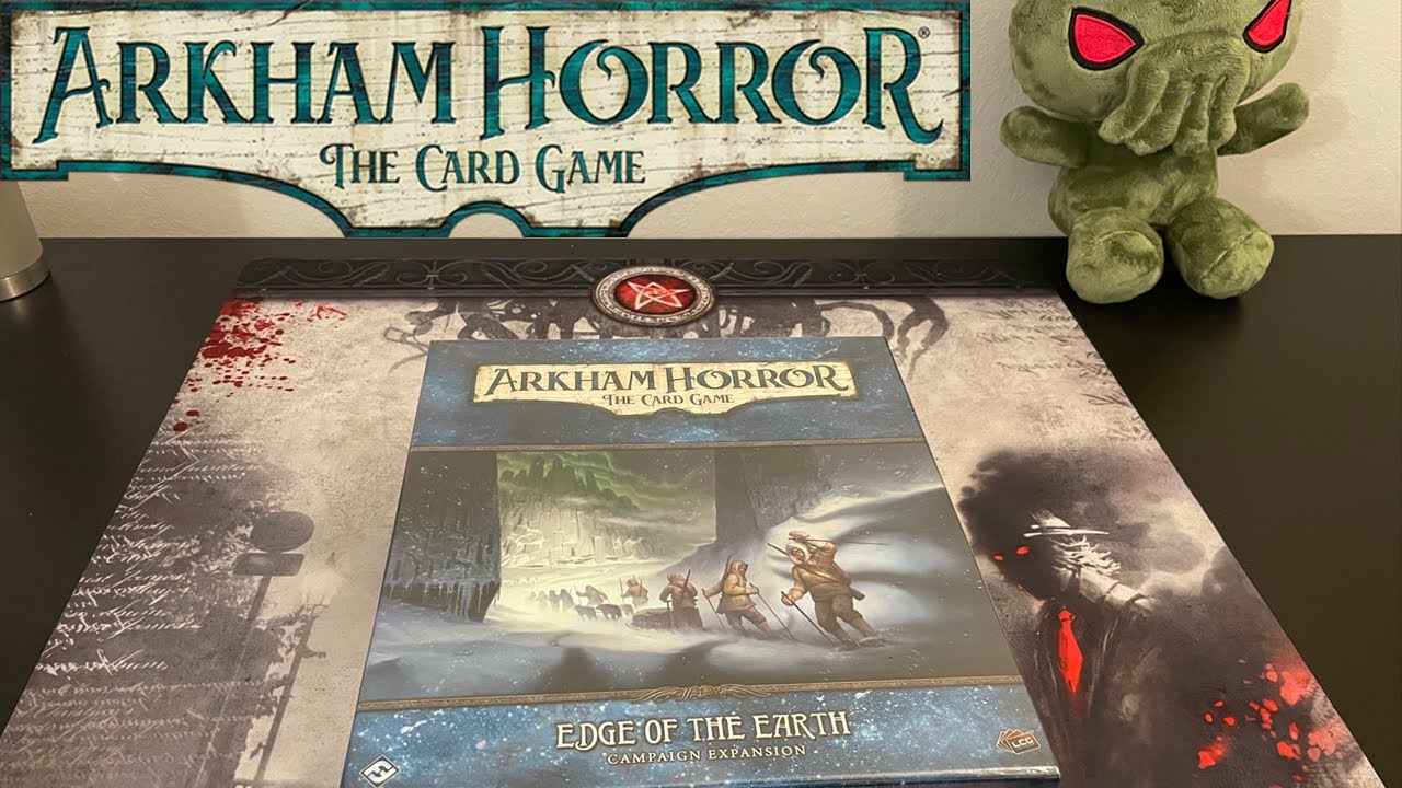 New Campaign for Arkham Horror! - Edge of the Earth Unboxing | Arkham Horror: The Card Game