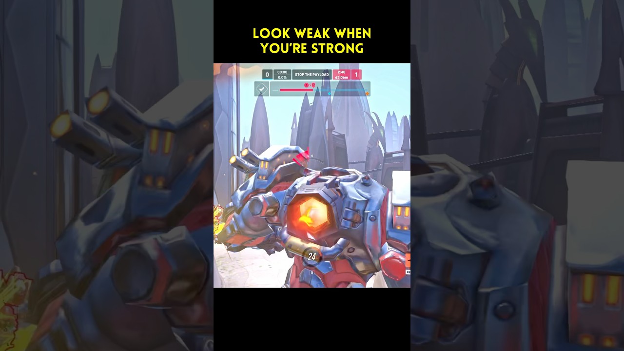 Они ослабили Райнхардта из-за меня 😭 #overwatch2 #reinhardt #ow2