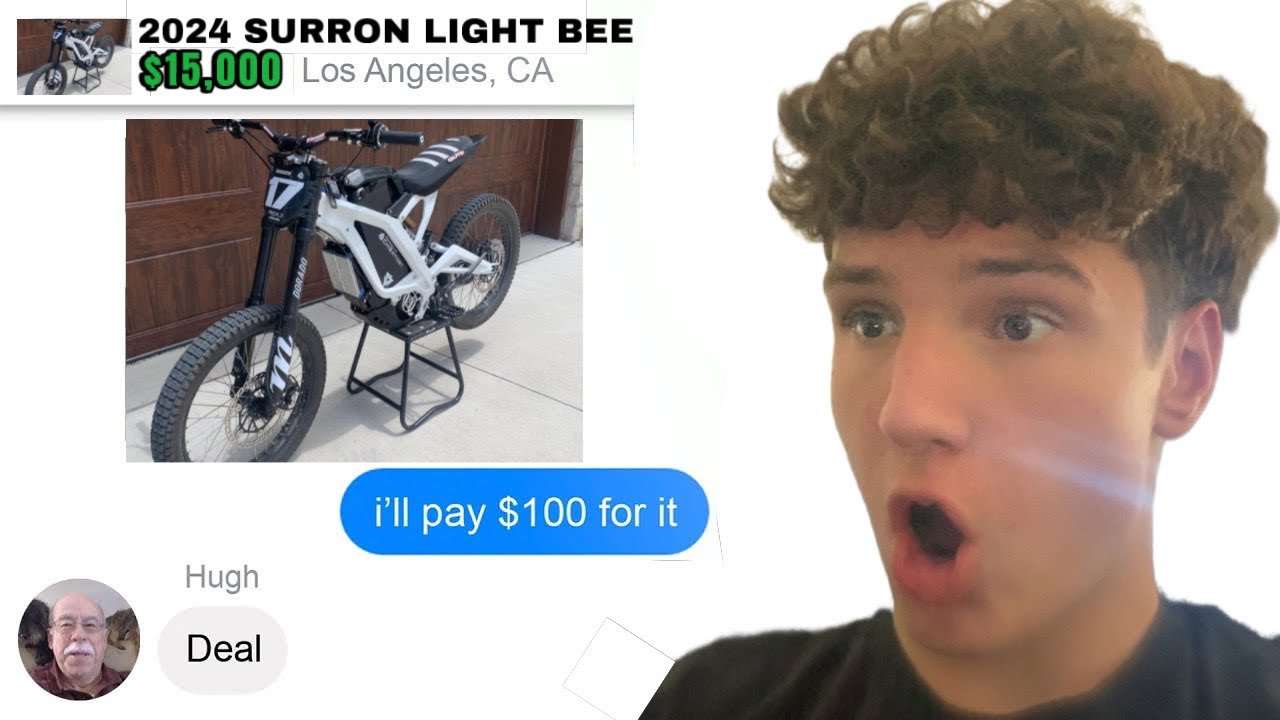 I Low-Balled 100 Surron’s On Facebook Marketplace!