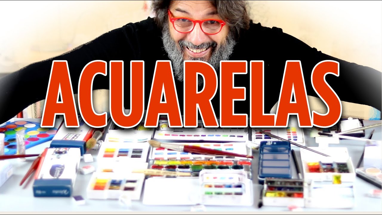 ¿QUÉ ACUARELAS COMPRAR? ¿cuáles escoger? | Este año pide ACUARELAS de regalo | dibujo | Juan Linares