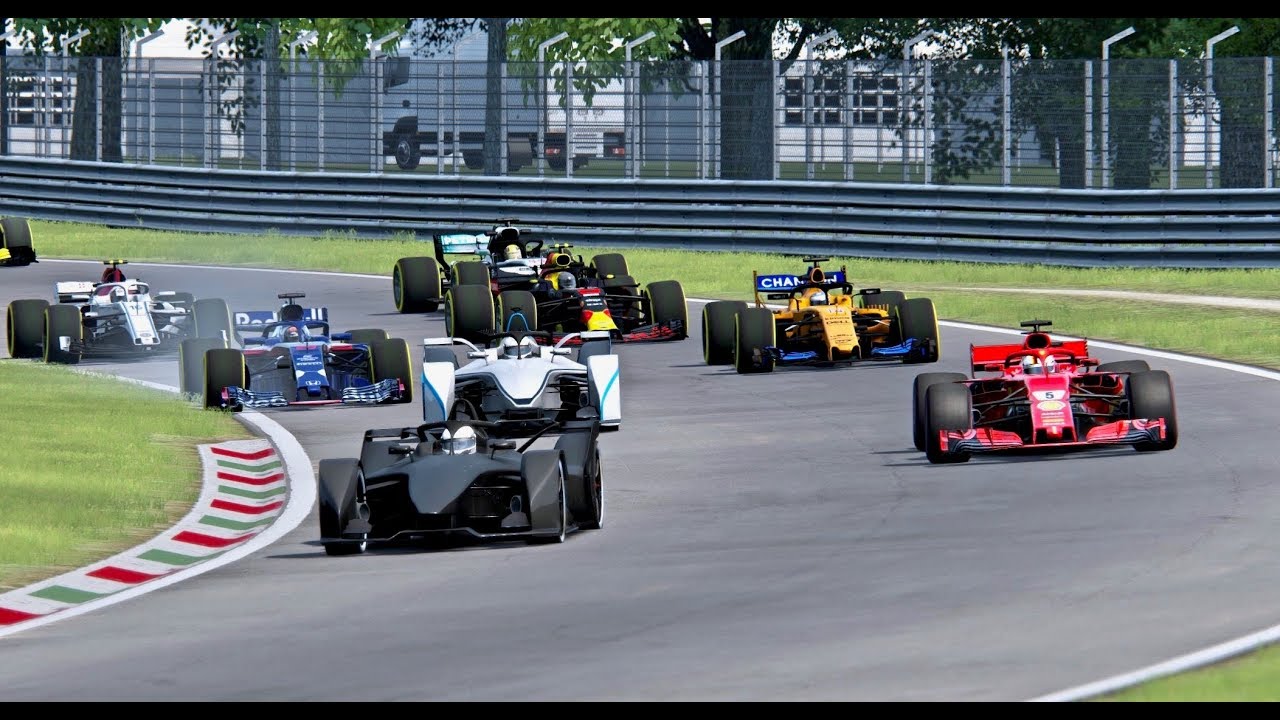 All F1 2018 vs All Formula E 2019 - Monza