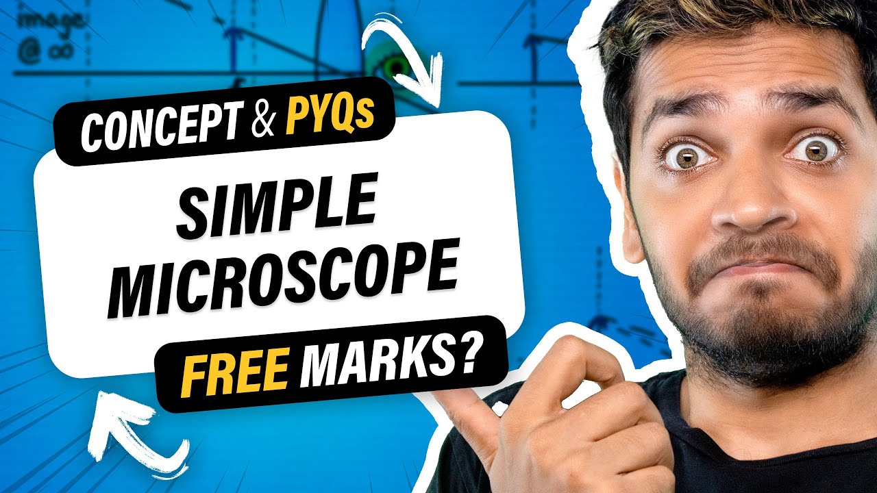 Simple Microscope PYQs #jee #neet Vikrant Kirar