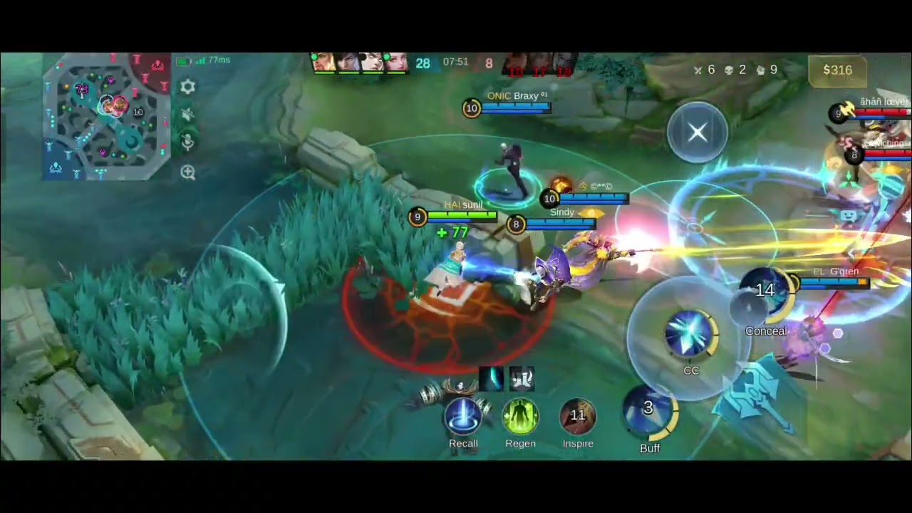 Mobile legends gameplay #miya #mobilelegends #gameplayhanabi #dancehall 