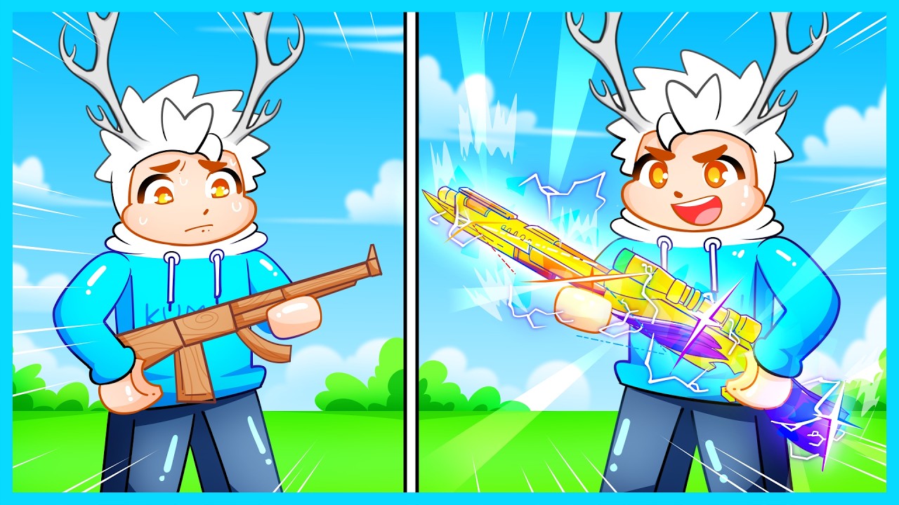 BATTLE PERANG Pakai SNIPER Paling KUAT Di DUNIA Vs SNIPER JELEK!