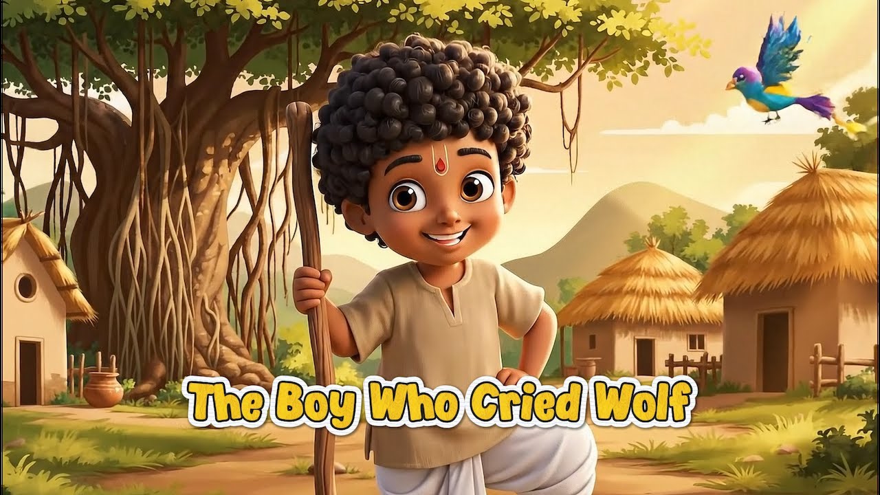 The Boy Who Cried Wolf 🐺 | Bedtime Stories for Kids | Moral Story: Always Speak the Truth