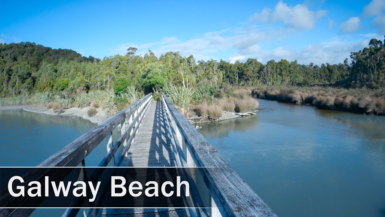 Galway Beach, West Coast, New Zealand | 4K