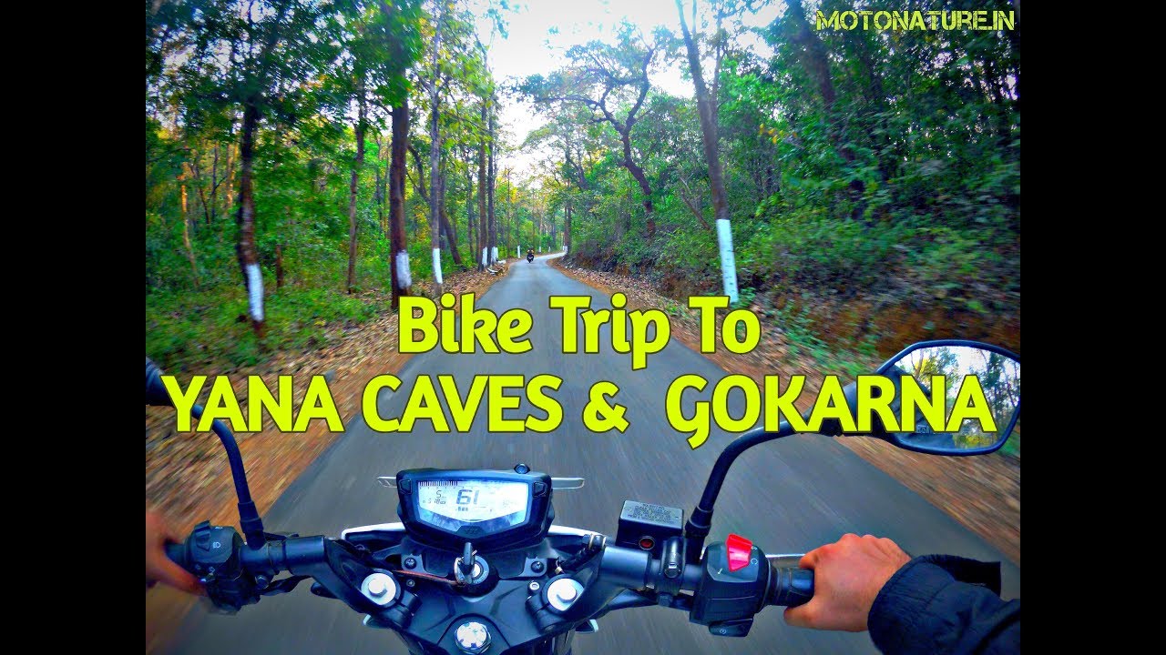 Bike ride to Gokarna Part 1| Om Beach |  Yana cave