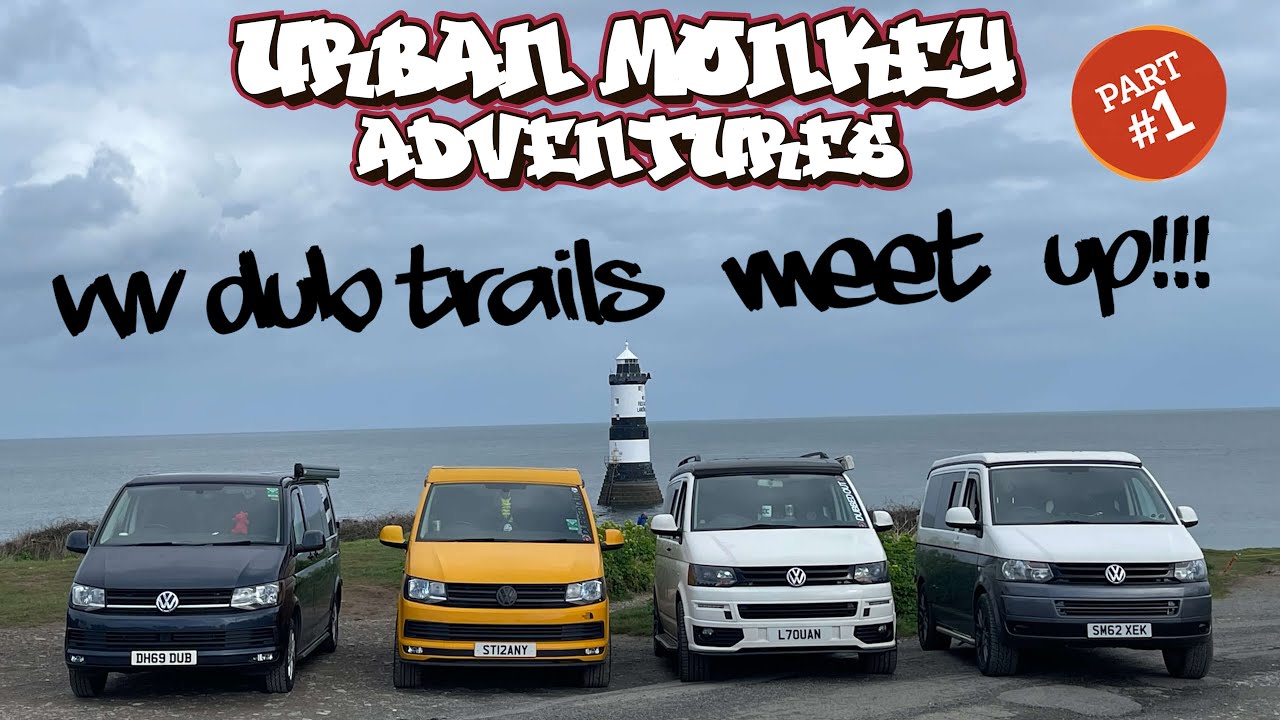Amazing VW Campervan Convoy Anglesey 2023 !!!
