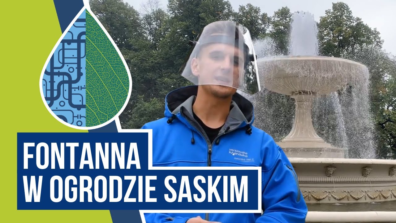 Wodociągi od A do Z #7: Fontanna w Ogrodzie Saskim