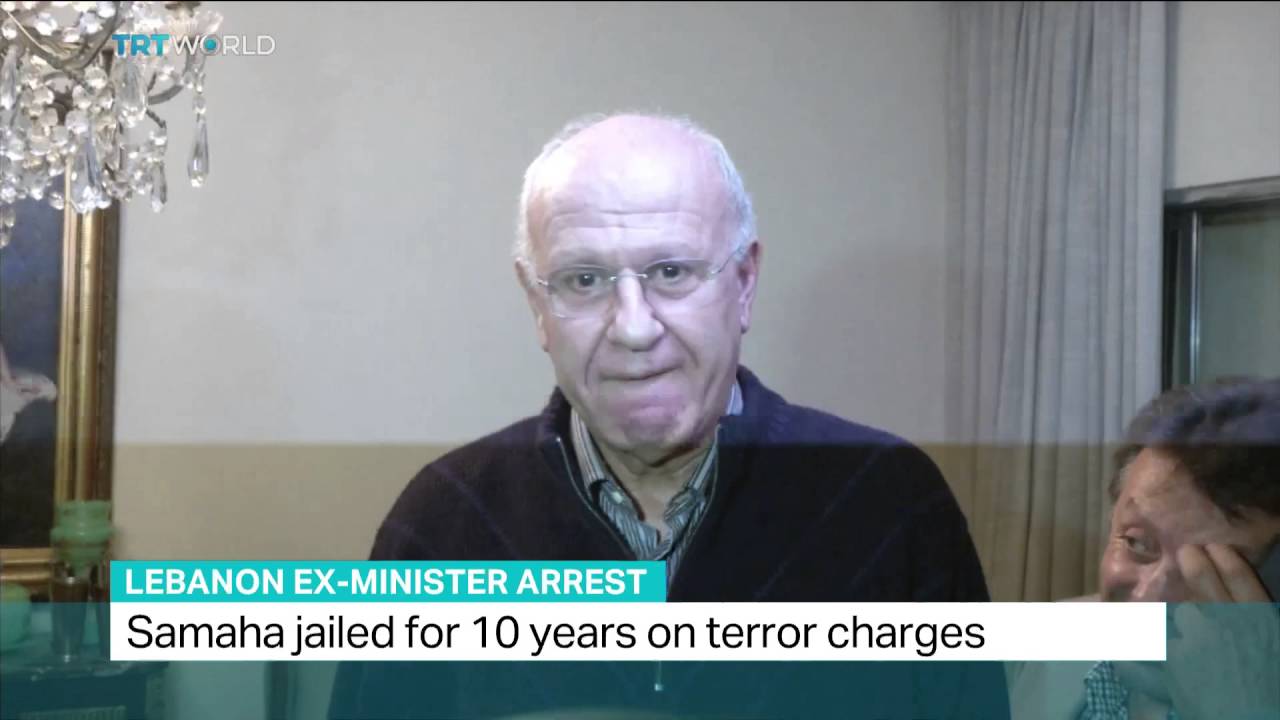 Lebanon Ex-Minister jailed for 10 years on terror charges