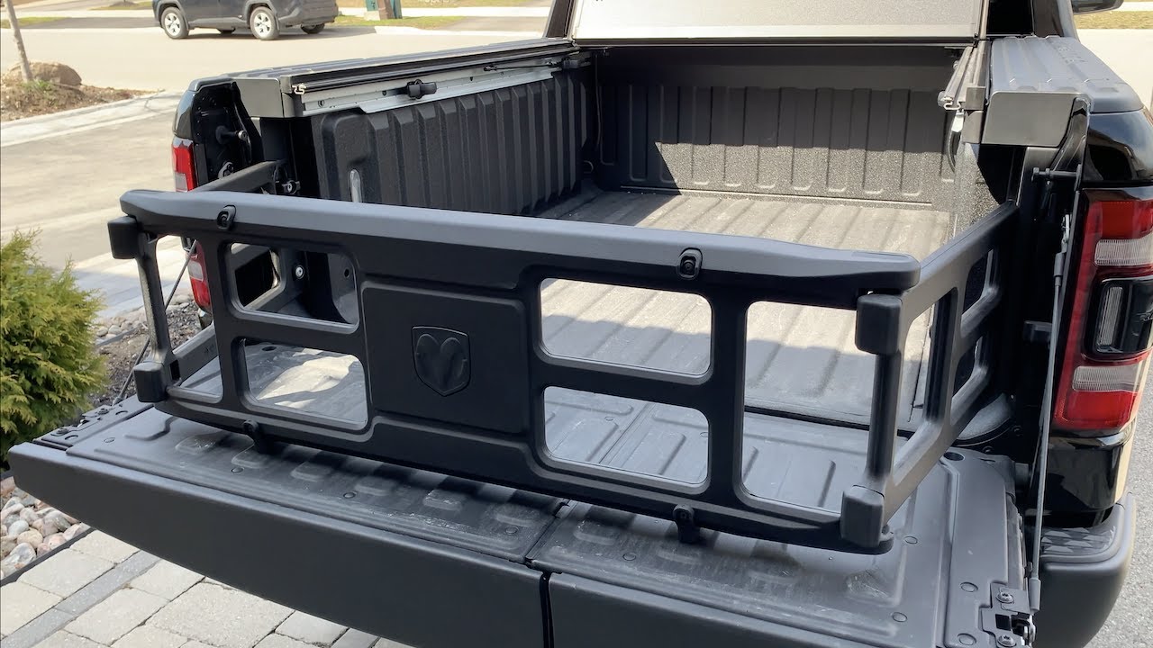 2020 RAM 1500 — используйте разделитель кровати в качестве удлинителя!