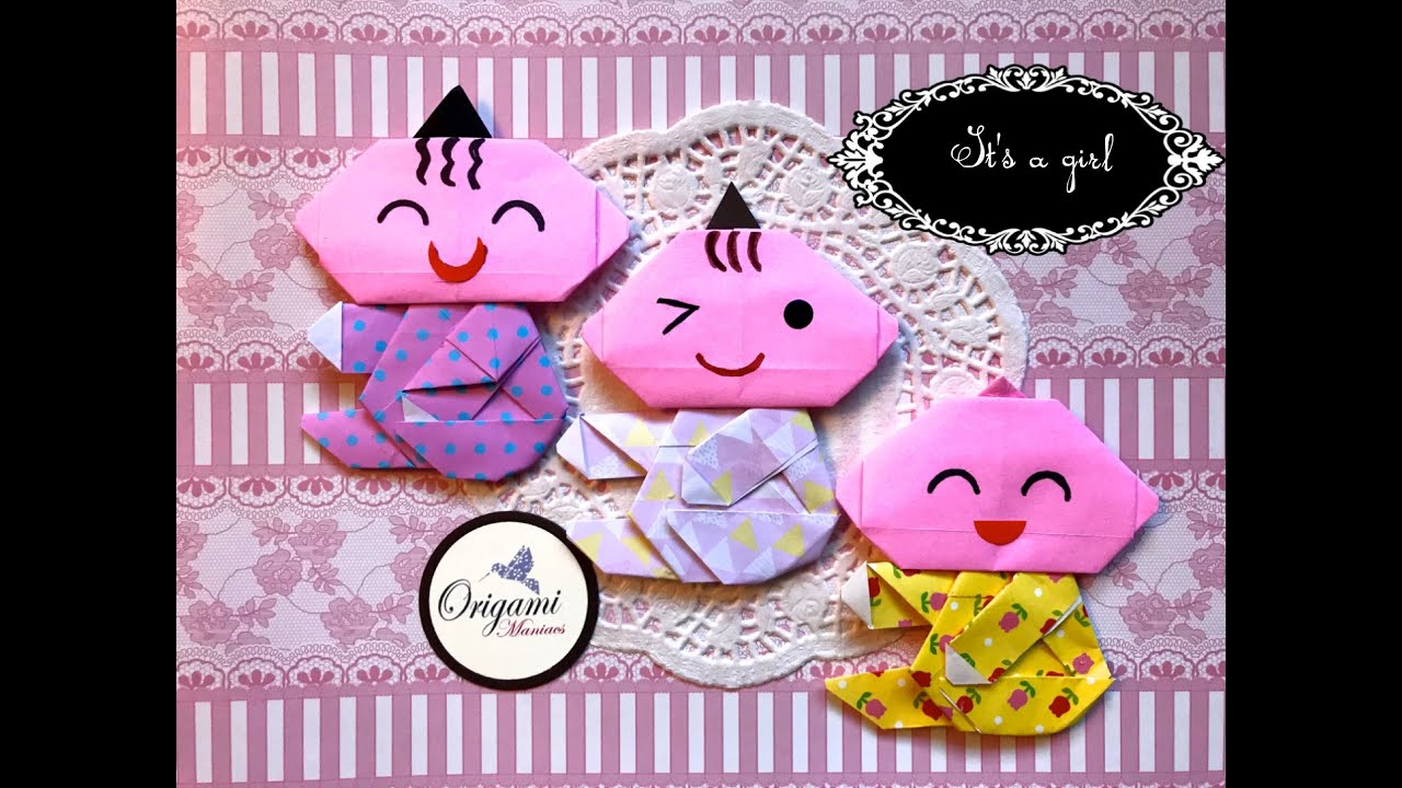 Origami Maniacs 417: Origami Baby Girl