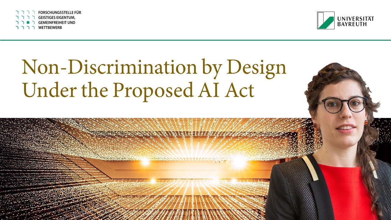 Dr. Raphaele Xenidis, LL.M. - Algorithmic Bias and EU Non-Discrimination Policy