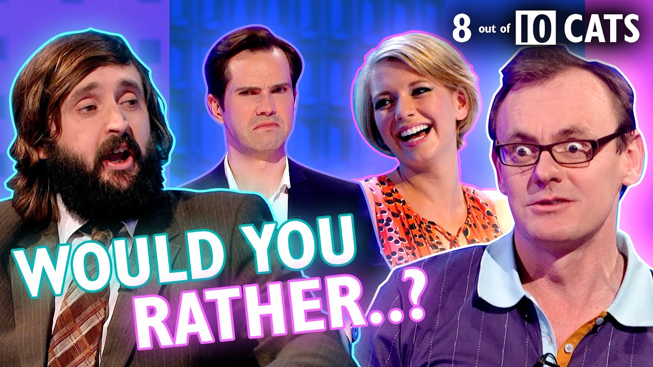Comedians answer life’s funniest would you rather dilemmas | 8 Out of 10 Cats