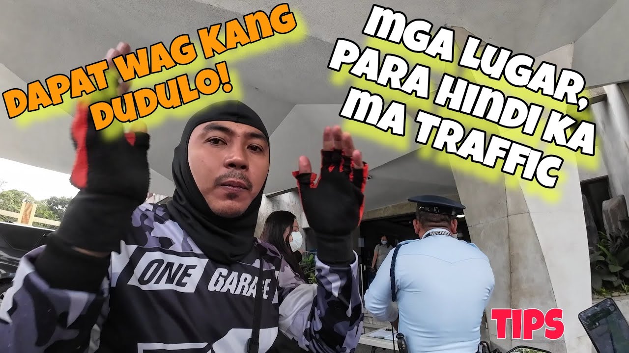 Mga Lugar, para Hindi ka ma traffic | Tips | Buhay lalamove rider