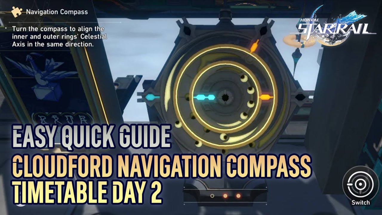 Cloudford NAVIGATION COMPASS Timetable Day 2 EASY QUICK GUIDE【Honkai: Star Rail】