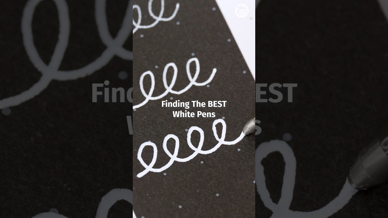 Finding the BEST White Pens! 🖊️🤍
