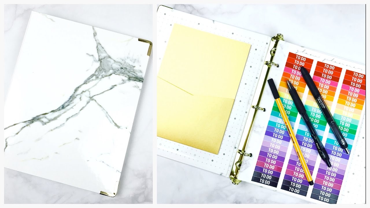 NEW GLAM PLANNER STICKER BINDERS!