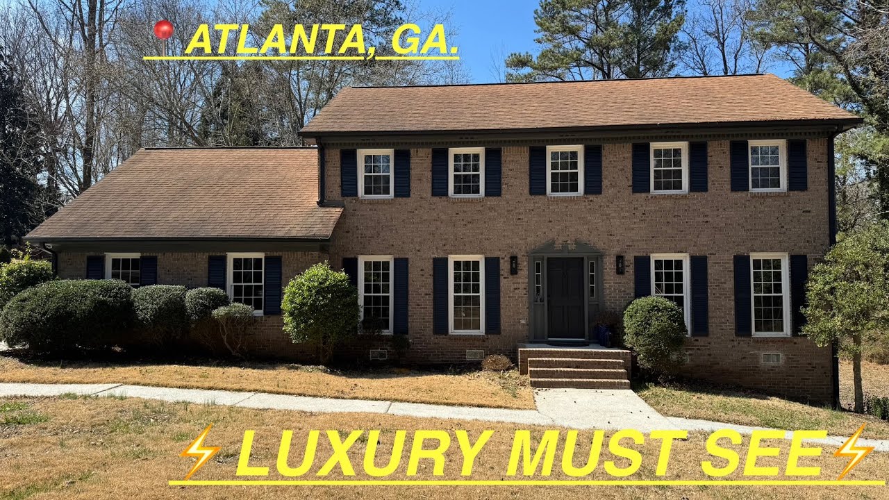⚡️MUST SEE⚡️This Luxury home in Atlanta really surprised me what do you think